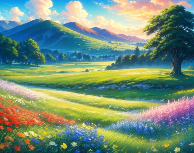Ghibli Background (Landscape) (SDXL) (AD) - v1.0