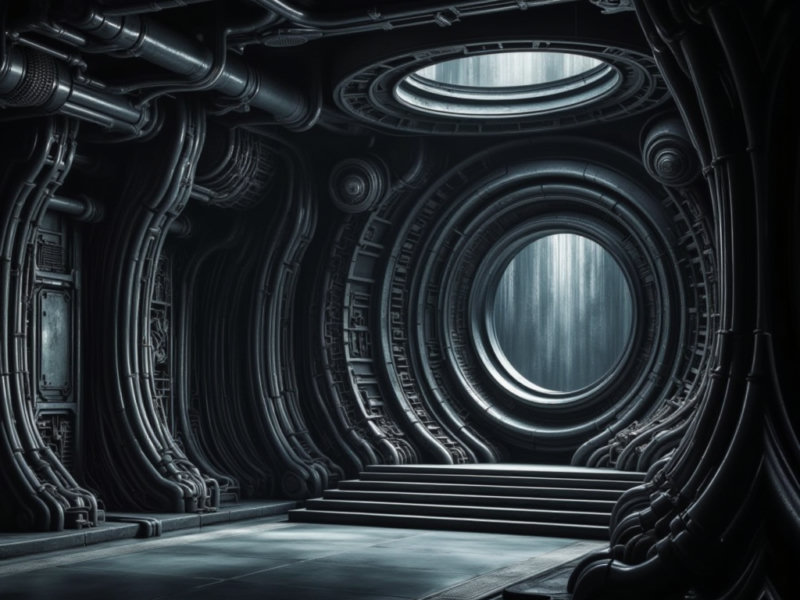 Biomechanical Sci-fi Hall - v1.0