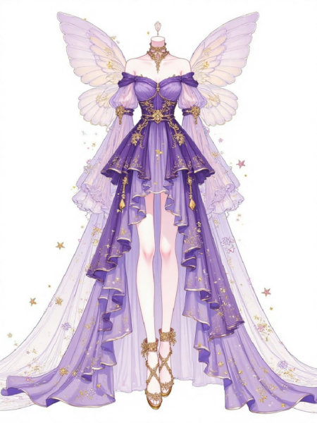 A_Integration Of Butterfly Elements_Clothing Design Generation - v1.0
