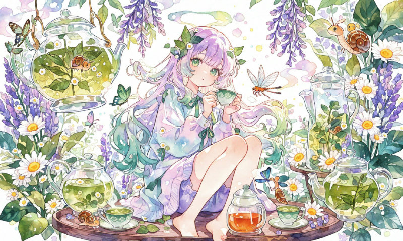 PIXAI style collection - Crystal card