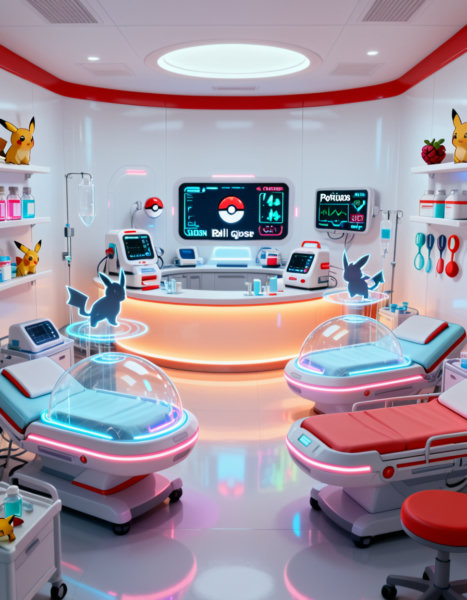 Pokemon Center infirmary - v1.0