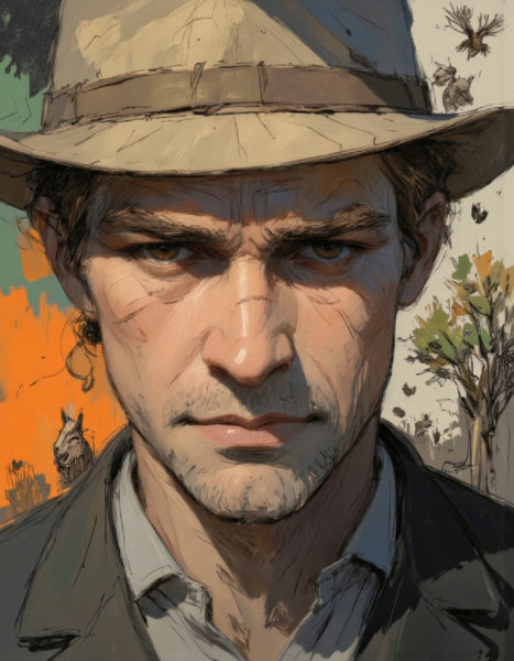 Ev Ganin - Portrait