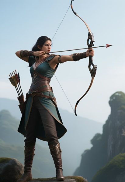 aiming a bow - v0.1