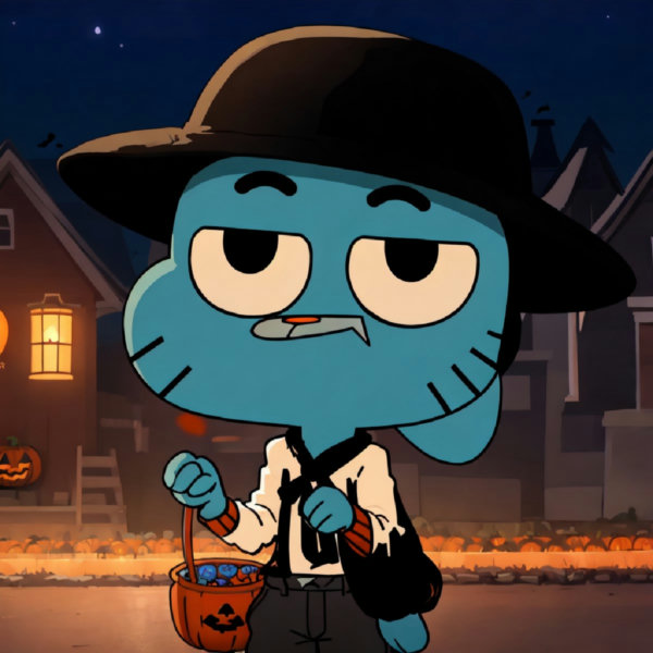 "The Amazing World of Gumball" Gumball Watterson - Stable Diffusion 1.5