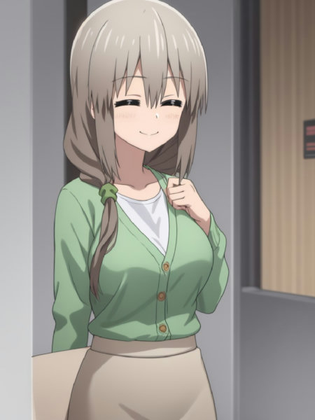 Tsuki Uzaki-Uzaki-chan Wants to Hang Out! - SD 1.5