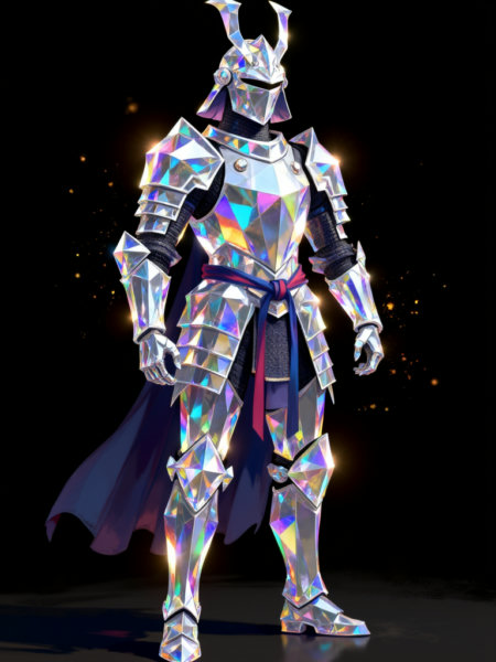 Crystal prism illustration - v1.0