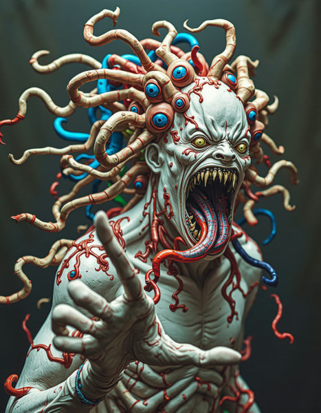Horror of Tzeentch - Grimdark 40,000 (Flux) - V1