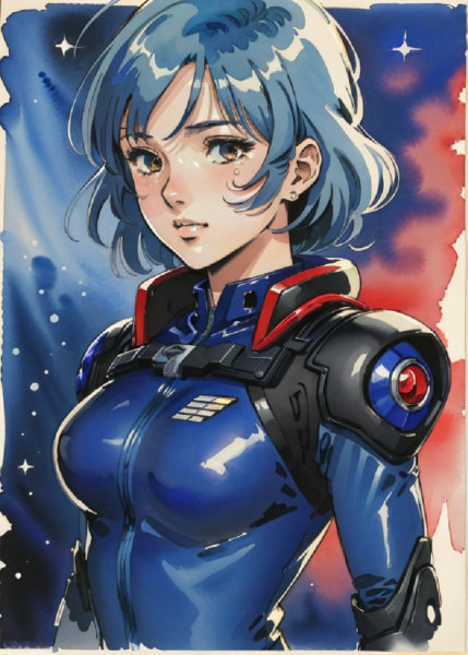Haruhiko-mikimoto watercolor style - v7.0