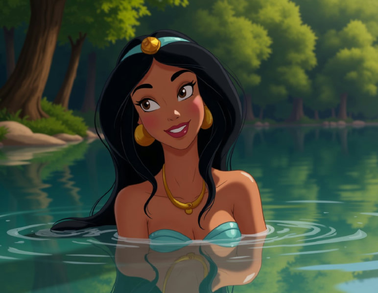 Princess Jasmine (Aladdin) - Flux Jasmine 32 v1.0