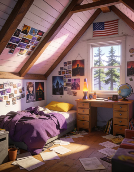 Attic bedroom - v1.0