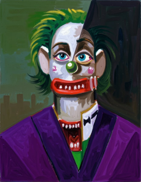 George Condo Style - FLUX