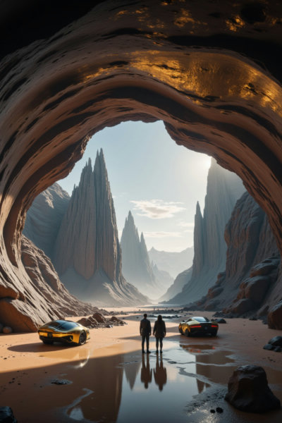 Underground Civilization | Sci-Fi Architecture | Mars Science Fiction Adventure - v1.0