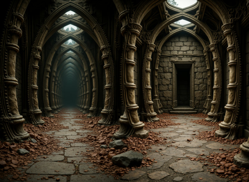 Ancient Gothic Corridor - v1.0