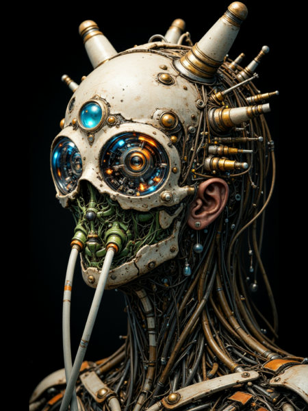 Post-human Biomechanical Cyborg - v1.0