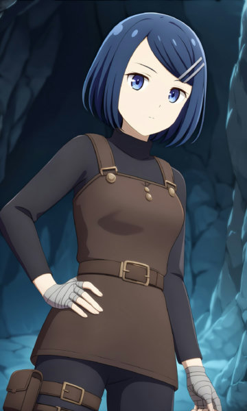 Clay | Dungeon no Naka no Hito LoRa - Animagine v1.0