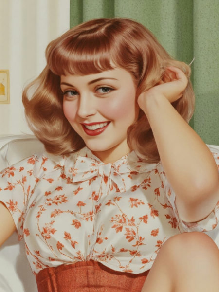 George Petty Pin Up - FLv1