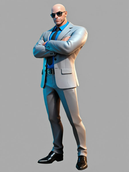 HEZI - Character Styling Design for Fortnite XL (2D Version with Bias) - v1.0