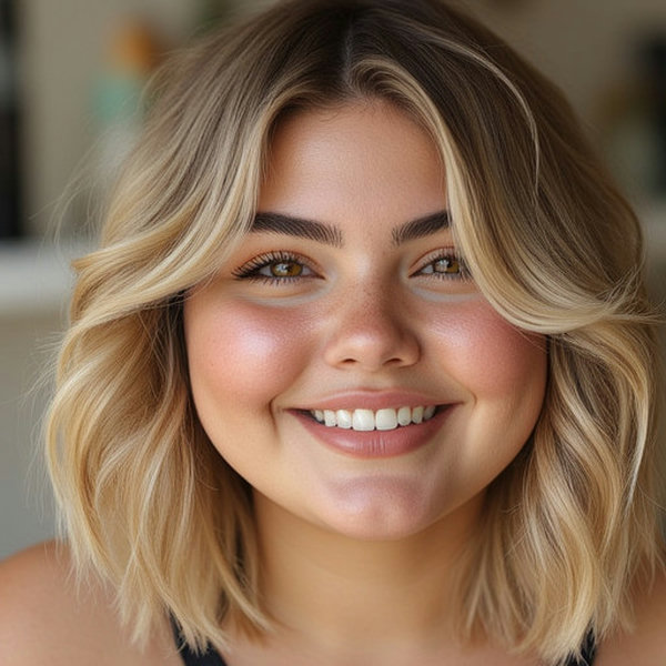 Round chubby face, perfect imperfection for FLUX - V1
