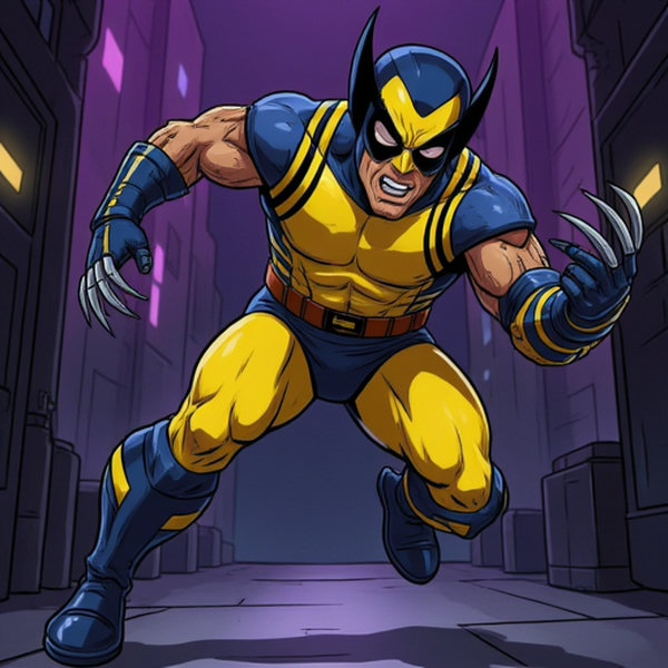 Modern 2D X-MAN 90s Animation Style - V1