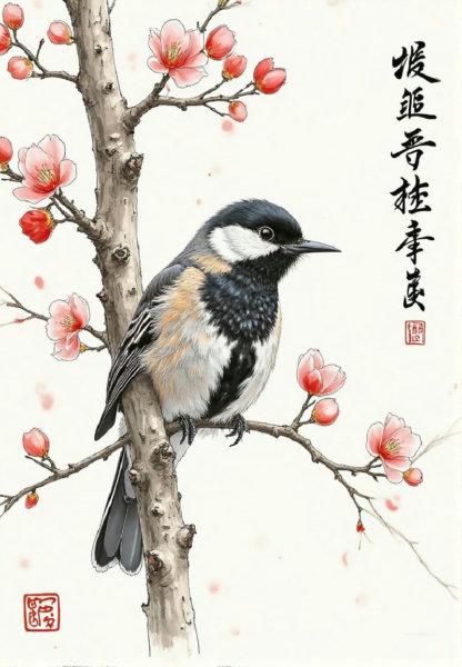 Chinese-style flower-and-bird - v1.0