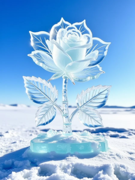 Exquisite ice crystal carving - v1.0