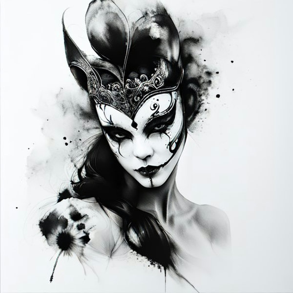 Zen Ink Wash Sumi-e - SD1