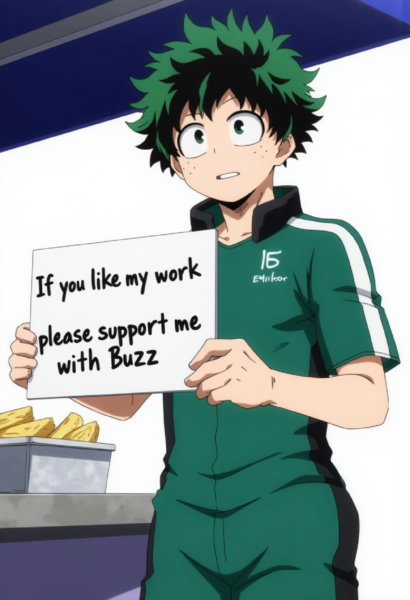 Izuku Midoriya / Deku | Boku no Hero Academia / My Hero Academia - flux1-dev-v0.1