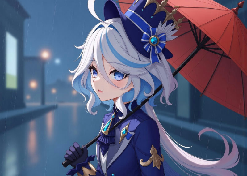 | Furina in Genshin Impact - FLUX - v0.1 | 2k-steps