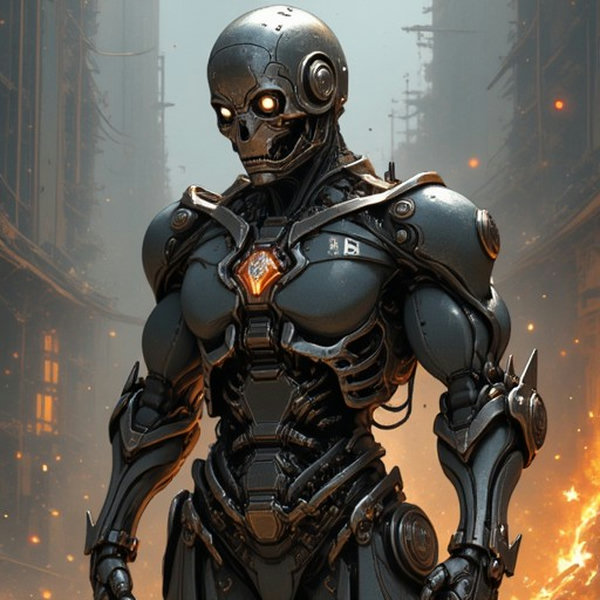 BLUE_mk4_angel_FLUX_01 (robotic body, cyborgs and mecha angels) - V4