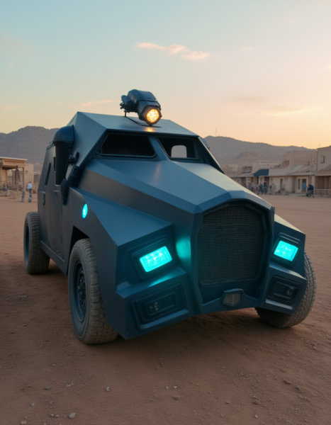 Vehicle 01 Armored Battle Car - V1 Flux
