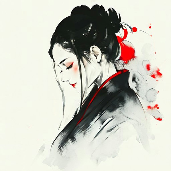Expressive Watercolor Ink wash - SD1