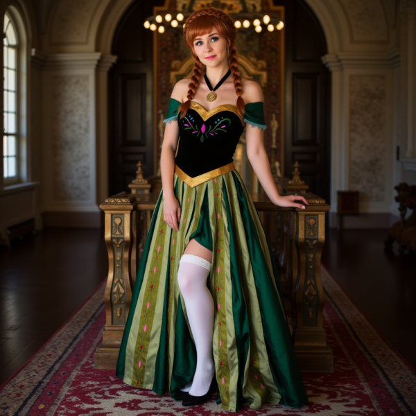 Frozen Anna Coronation Expensive Cosplay - v1.0