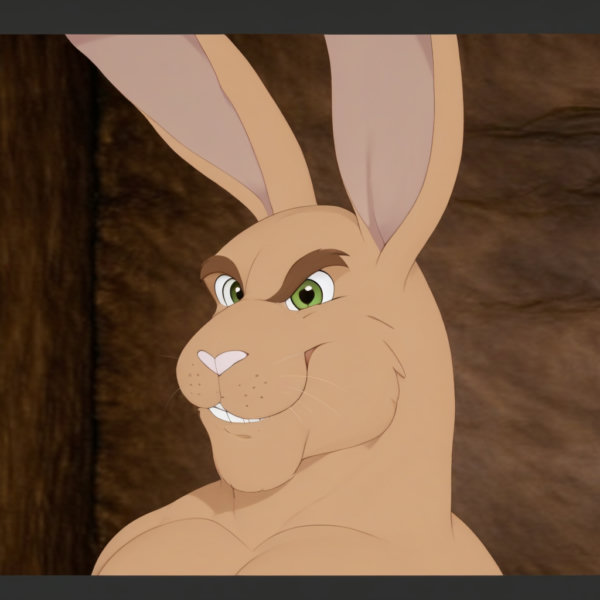 basil the stag hare ( redwall ) new version - V1