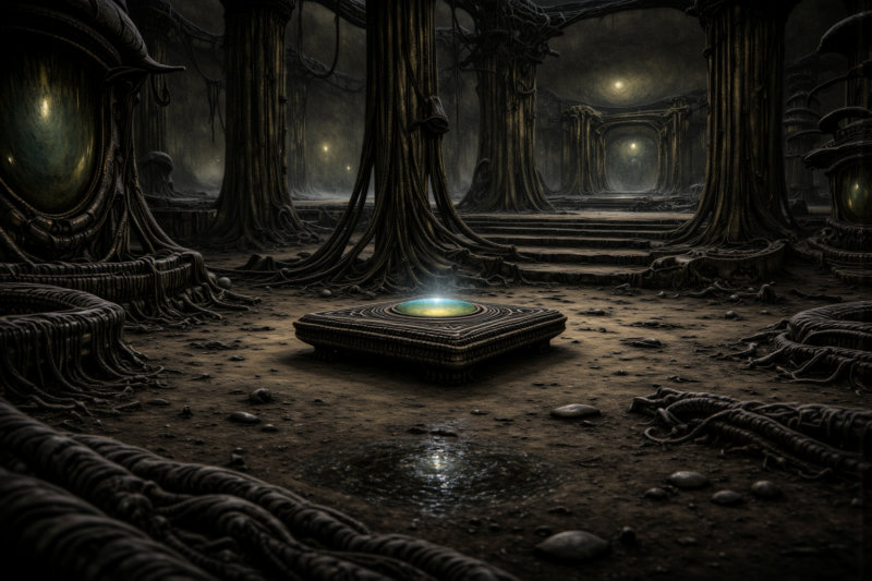 Ancient biomechanical temple - v1.0