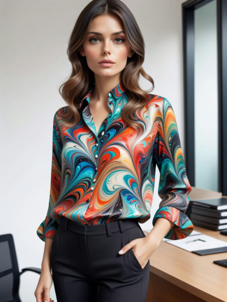 Colorful Marbled Paper FLUX & SDXL - SDXL v1