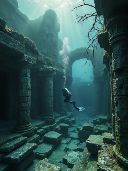 A_Underwater Scene Construction_Relic Diving Creation - v1.0