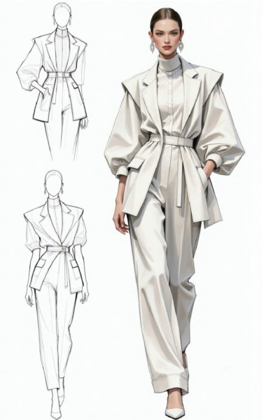 clothing design drawings - v1.0