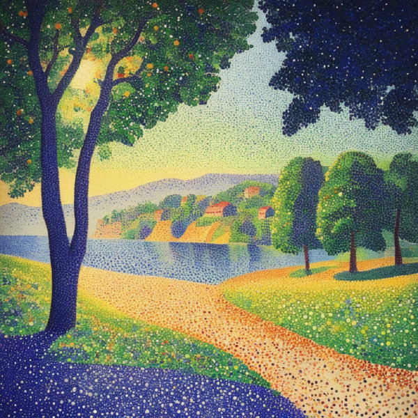 Pointillism - SDXL