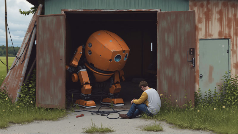 Simon Stålenhag style (FLUX) - v1.0