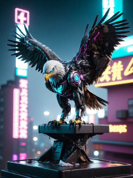 Neon Cyberpunk - Animals FLUX & SDXL - SDXL v2