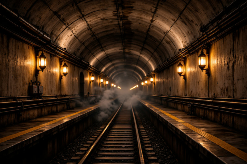 Steampunk Metro Tunel - v1.0