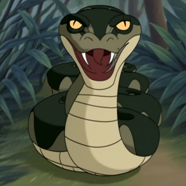 Asmodeus the snake - Redwall forest - SDXL v1