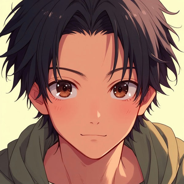 cute anime boy - V1